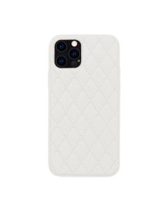 Чохол Leather Lux для iPhone 12  Pro  Max White