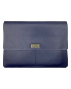 Чехол Leather Bag (Gorizontal) для Macbook 13"-14" Dark Blue