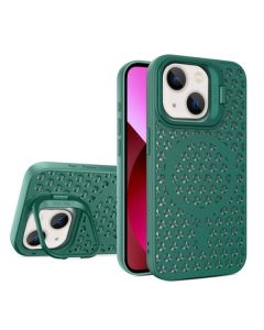 Чохол Silicon Colors Case iPhone 13/14 with MagSafe Dark Green