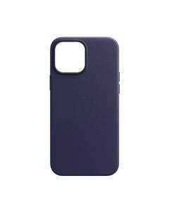 Чехол Leather Case для iPhone 12 Pro Max with MagSafe Violet