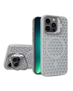 Чохол Silicon Colors Case iPhone 13 Pro Max with MagSafe Grey