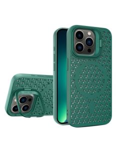 Чохол Silicon Colors Case iPhone 13 Pro Max with MagSafe Dark Green