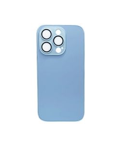 Чехол AG Glass Matte Case for iPhone 13 Pro Max with MagSafe Blue