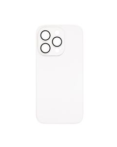 Чохол AG Glass Matte Case for iPhone 14 Pro Max with MagSafe White