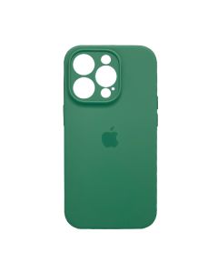 Чехол Soft Touch для Apple iPhone 14 Pro Max Pine Green with Camera Lens Protection Square