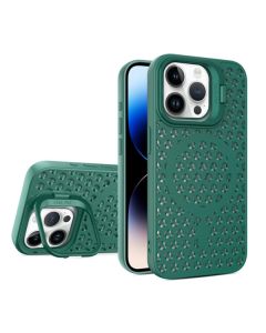 Чохол Silicon Colors Case iPhone 14 Pro Max with MagSafe Dark Green