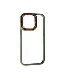 Чохол Swarovski New Case для iPhone 14 Pro Max Dark Green