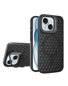 Чохол Silicon Colors Case iPhone 15 with MagSafe Black