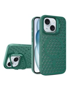 Чохол Silicon Colors Case iPhone 15 with MagSafe Dark Green