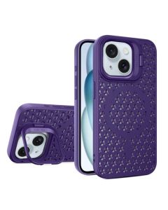 Чохол Silicon Colors Case iPhone 15 with MagSafe Purple