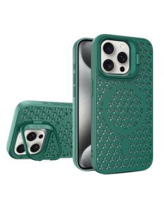 Чохол Silicon Colors Case iPhone 15 Pro with MagSafe Dark Green