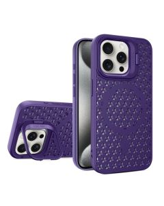 Чохол Silicon Colors Case iPhone 15 Pro with MagSafe Purple