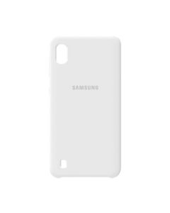 Original Silicon Case Samsung A10-2019/A105 Pearl White