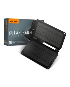 Портативна сонячна зарядна станцiя VIDEX VSO-F510UU 10W