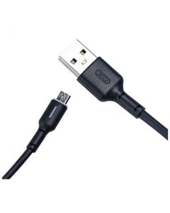 Кабель XO NB112 Micro USB 1m 3A Black