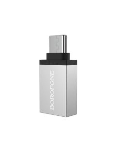 Адаптер BOROFONE BV3 adapter USB-A to USB-C aka Type-C converter, OTG support, USB 3.0