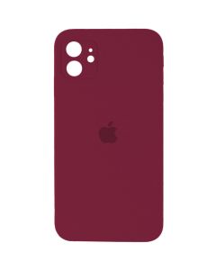 Чохол для смартфона Silicone Full Case AA Camera Protect for Apple iPhone 12 47,Plum