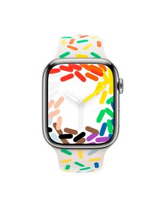 Ремінець для Apple Watch 45mm Pride Edition Sport Band M/L (MUQ43ZM/A)