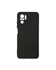 Чехол Original Soft Touch Case for Xiaomi Poco M5S Black with Camera Lens