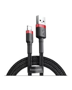 Кабель Baseus Cafule Cable USB Lightning 2A 3m Red/Black (CALKLF-R91)