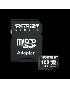 microSDXC (UHS-1) Patriot LX Series 128Gb class 10 (adapter SD)