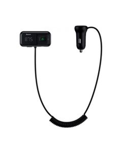 FM-модулятор Baseus T-typed S-16 Wireless MP3 Car Charger Black (CCTM-E01)