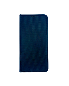 Чехол книжка Kira Slim Shell для Xiaomi Redmi 9 Dark Blue Perforation NEW