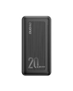 Зовнішній акумулятор Dudao K12PQ+ 20000mAh Black + USB-лампа XO Y1