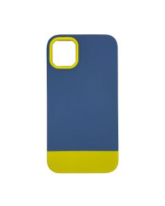 Чохол Bichromatic для Apple iPhone 13/14 Blue/Yellow