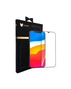 Защитное стекло Eclat iLera для iPhone 12 Mini DeLuxe Full Cover 3D Black (iLFCDL1254)