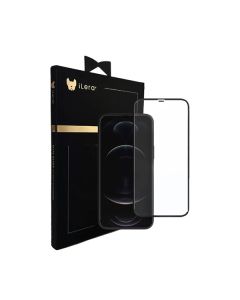 Защитное стекло Eclat iLera для iPhone 12/12 Pro DeLuxe Armor 3D Black (iLArDL1261)