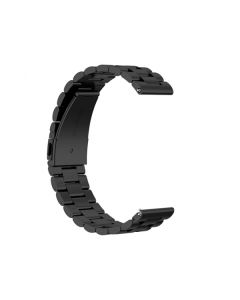 Ремінець для браслета Steel для Xiaomi Amazfit/Samsung 22 mm Black