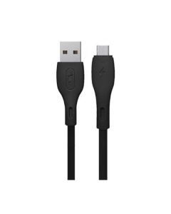 Кабель SkyDolphin S22V Soft Silicone USB to Micro USB 1m Black (USB-000607)