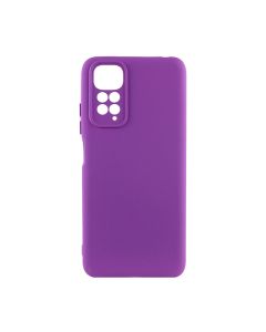 Чехол Original Soft Touch Case for Xiaomi Redmi 10/Note 11 4G Violet with Camera Lens