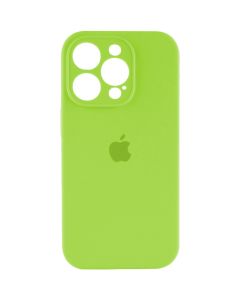 Чохол для смартфона Silicone Full Case AA Camera Protect for Apple iPhone 15 Pro 24,Shiny Green