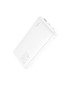 Зовнішній акумулятор HOCO J87A Tacker PD20W+QC3.0 power bank(20000mAh) White