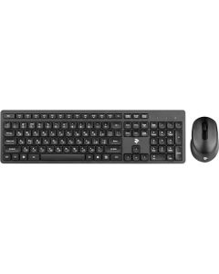 IT/kbrd Комплект клавиатура и мышь беспроводные 2E MK420 WL Black (2E-MK420WB)