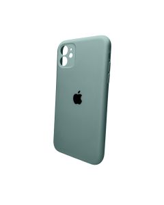 Чохол для смартфона Silicone Full Case AA Camera Protect for Apple iPhone 11 кругл 46,Pine Green