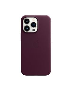 Чохол Apple iPhone 13 Pro Leather Case with MagSafe Dark Cherry (MM1A3)