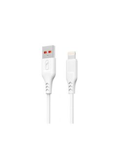 Кабель SkyDolphin S61L USB to Lightning 2.4A 1m White (USB-000443)