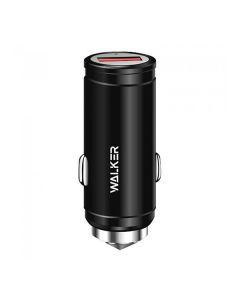 АЗП Walker WCR-23 Quick Charge Qualcomm 3.0 1USB 2.4A Black