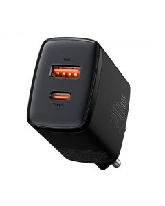 СЗУ Baseus Compact Quick Charger U+C 20W Black (CCXJ-B01)