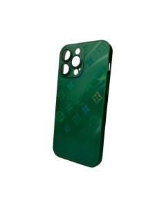 Чохол для смартфона AG Glass Gradient LV Frame for Apple iPhone 12 Pro Max Cangling Green