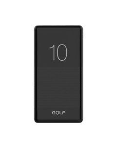 Зовнішній акумулятор GOLF G80 10000 mAh Black