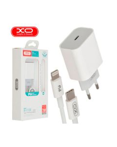 СЗУ XO L77 USB-C/Apple Lightning 20W (00000013891) White