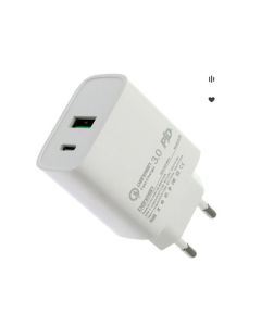 СЗУ Denmen DC08 QC3.1 3.6A 20W White