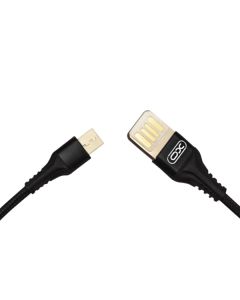 Кабель XO NB118 Micro USB 1m 2.1A Black