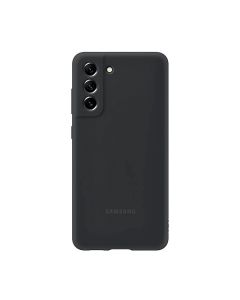 Чехол накладка Samsung G990 Galaxy S21 FE Silicone Cover Dark Gray (EF-PG990TBEGRU)