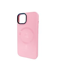 Чохол для смартфона AG Glass Sapphire MagSafe Logo for Apple iPhone 14 Pink