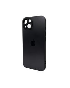 Чохол для смартфона AG Glass Matt Frame Color Logo for Apple iPhone 15 Graphite Black